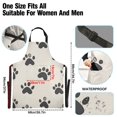 thumbnail image 3 of Yayeee Chief Kitchen Apron with Pockets for Cooking Water Resistant Unisex Adjustable Neck Strap, Cute Cat Paw, 3 of 7