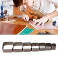thumbnail image 5 of Uds. Plantilla de molde de cuchillo de perforación de cuero DIY troquelador cuadrado para artesanía de cuero de 20-50MM, 5 of 5