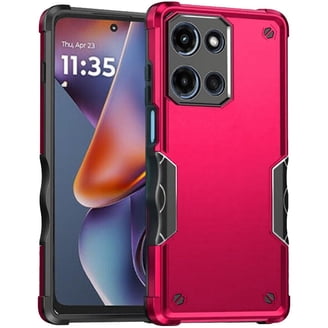 For BLU View Speed Ultra 5G B1660V Shockproof Hybrid Cell Phone Cover Case  - Tough Red - Walmart.com