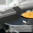 Vinyl Record Cleaning Kit, EEEkit 2 in 1 Professional Cleaning Brush