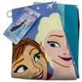 thumbnail image 3 of Love Warms My Heart Frozen 27"x54" Disney Beach Towel, 3 of 3