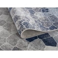 thumbnail image 6 of Rug Branch Havana 2' x 30' (Exact Size: 2'3" x 30') Geometric Indoor Runner Rug, Blue Beige, Contemporary - Entryway, Hallway, Bathroom, and Kitchen, 6 of 8