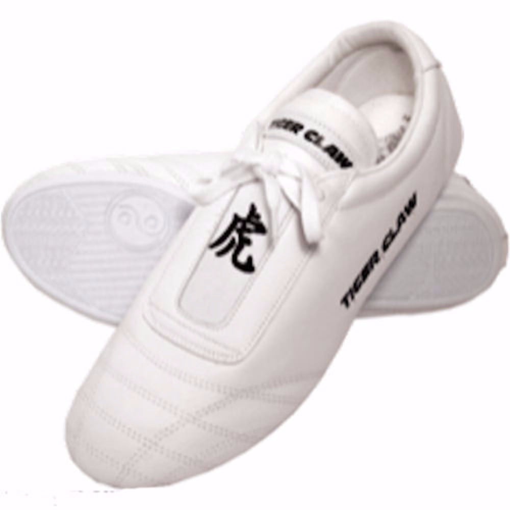 11-1/2 to 12 White Kung Fu Shoes