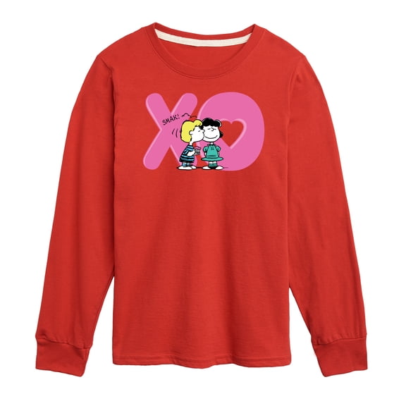 Peanuts - Xo Schroeder Lucy - Toddler And Youth Long Sleeve Graphic T-Shirt