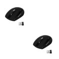 thumbnail image 3 of Ratón inalámbrico sweethay de 1600DPI para ordenador color negro mate 2piezas, 3 of 5