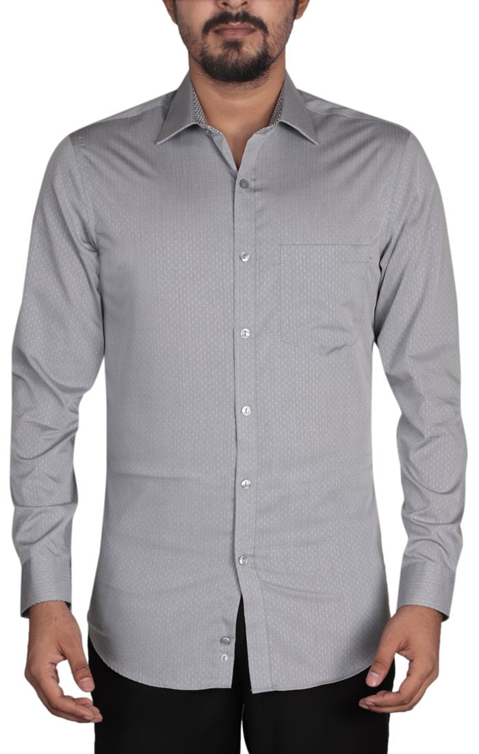 Men Formal Shirt GREY Walmart Canada