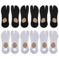 thumbnail image 1 of 6 pares de sandalias para hombre, calcetines tobilleros, calcetines antideslizantes Geta Tabi, tobilleras deportivas, Hallux, tamaño libre, 1 of 9