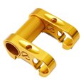 thumbnail image 1 of Advancent Gold Double Stem Handle Convertor Cycle Hollow Ultralight Sports SP8 Piezas de conversión Extensión de manillar plegable Ciclismo, 1 of 6