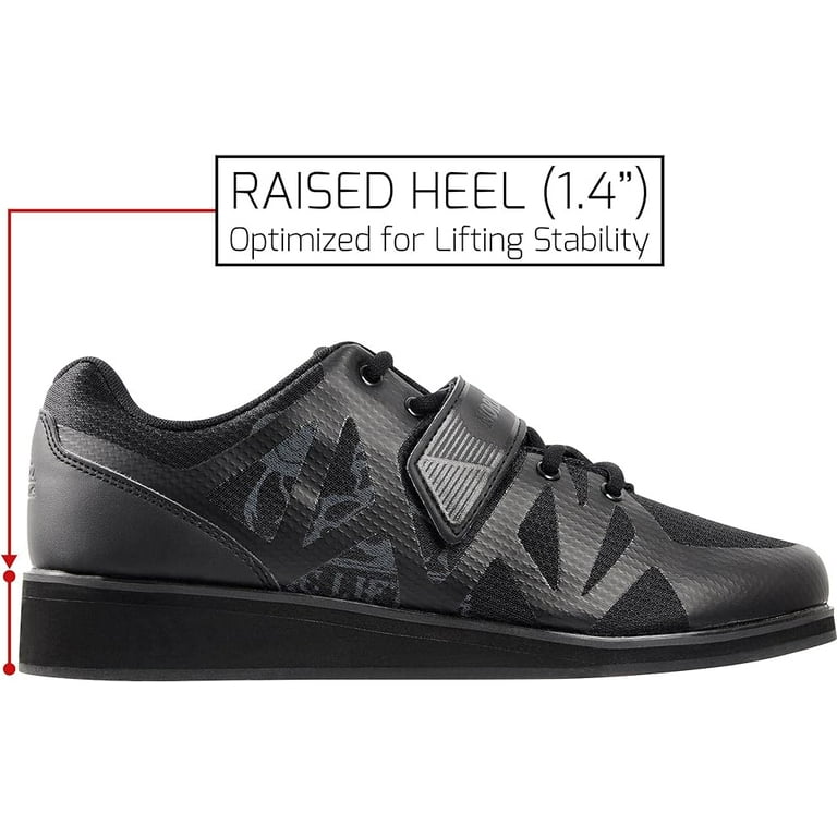 Nordic Lifting Powerlifting Shoes for Heavy Weightlifting - Men's Squat  Shoe - MEGIN (Black - 10.5) - Walmart.com