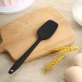 thumbnail image 2 of Silicone Butter Spatula Non-stick Silicone Spatula with Hanging Hole Heat Resistant Flexible Scraper for Baking Cooking Non-slip Handle Dishwasher, 2 of 8