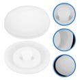 thumbnail image 4 of RENACLIPY Water Bottle Silicone Stopper Leak Proof White 2Pcs, 4 of 5