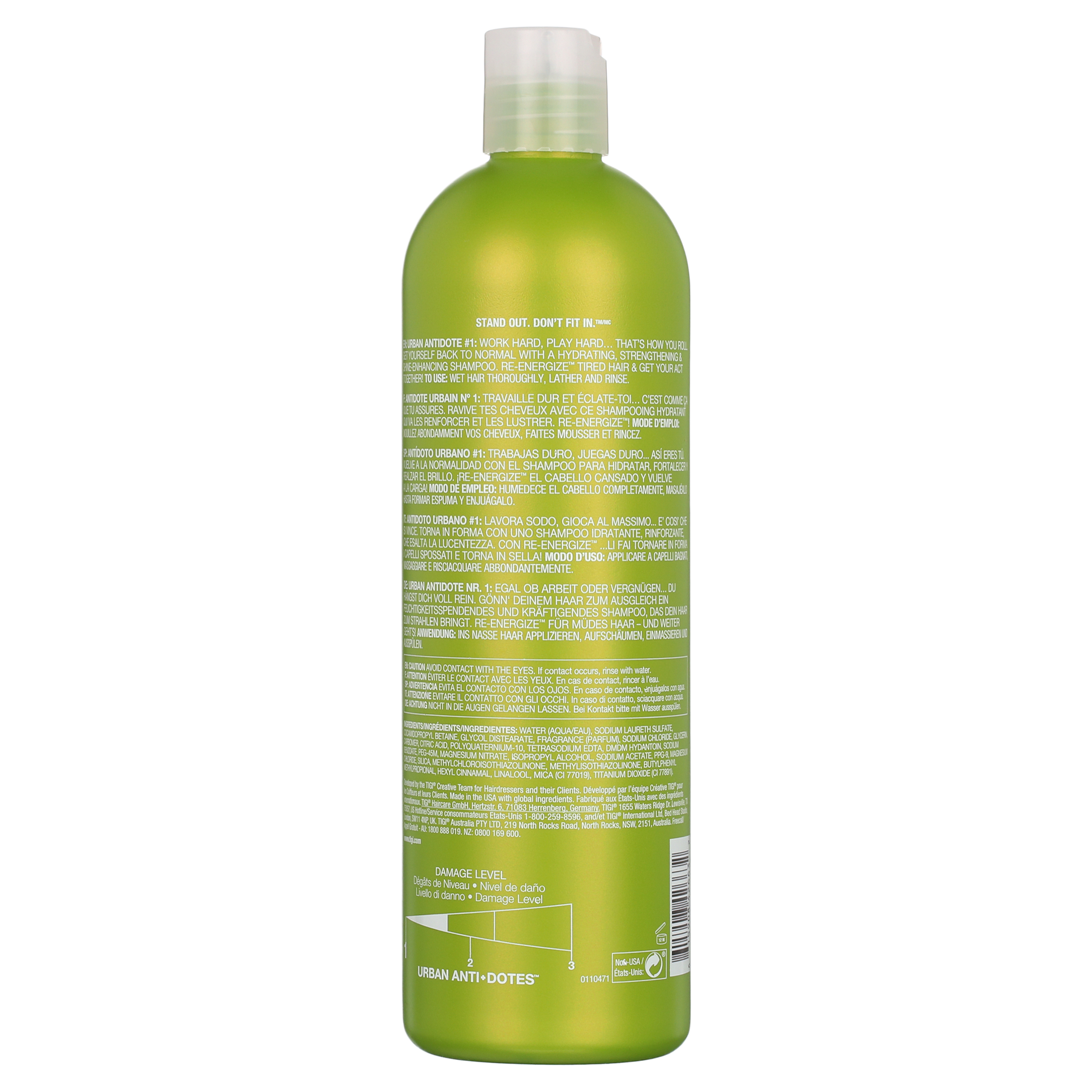 TIGI Bed Head Shampoo & Conditioner Re-Energize Set 25.36 OZ ea - image 3 of 8