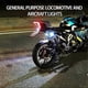 thumbnail image 3 of Juego de luces LED para bicicleta recargables por USB, faro delantero y trasero para bicicleta de montaña o carretera, accesorios para ciclismo, 7 colores, 3 of 5