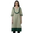 thumbnail image 1 of Moomaya Kurti de Designer Bollywood pour Femmes, Kurta Tunique Imprimée Longueur Genou, 1 of 6