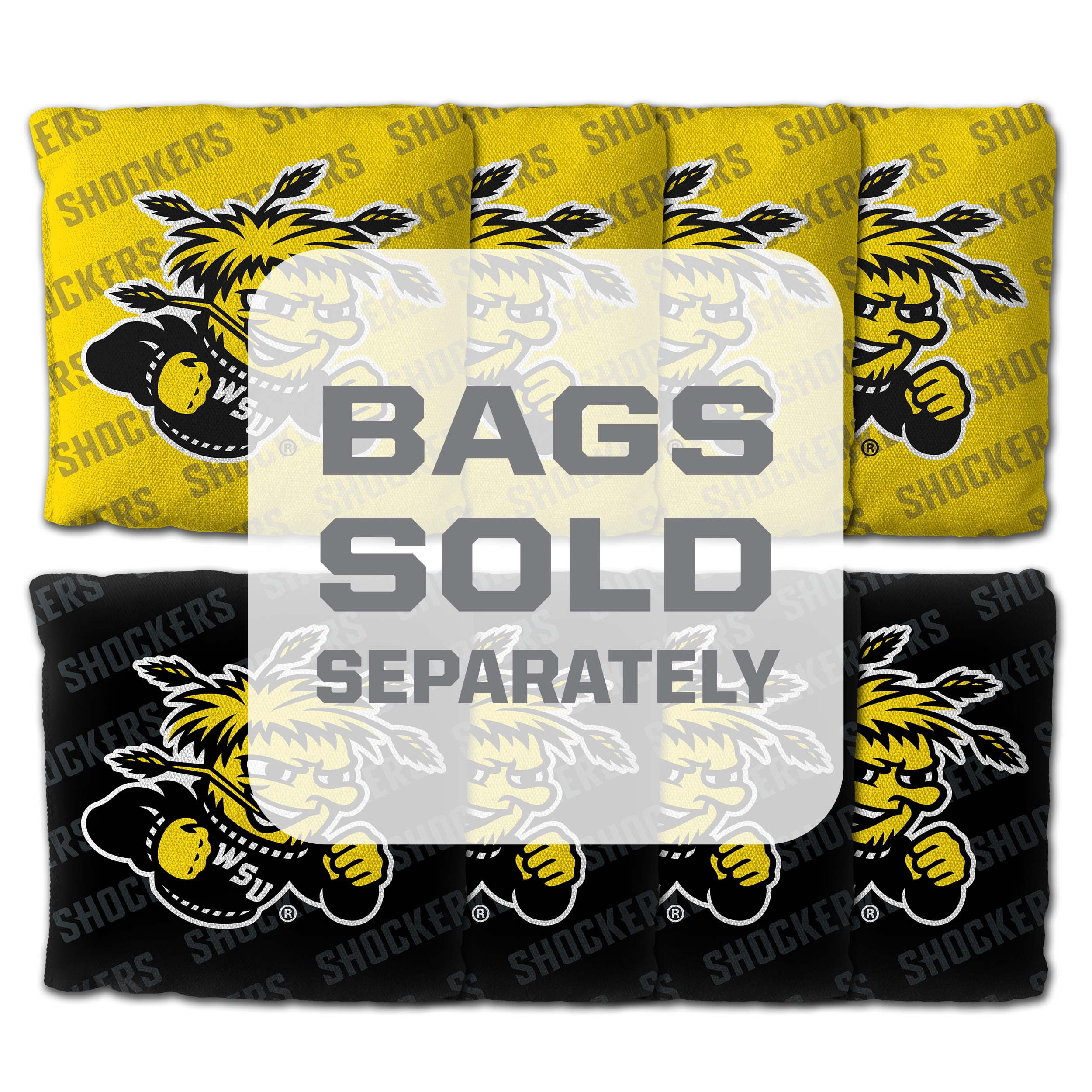YouTheFan NCAA Wichita State Shockers 2' x 4' Cornhole Game No Bags