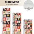 thumbnail image 4 of Pioneer Flower Floral Print Pattern Kitchen Rugs Sets Of 3,Kitchen Runner Rugs Non Skid Washable,Decorative Kitchen Floor Mats for Kitchen,Sink,Laundry,17X30 Inch + 17X47 Inch + 17X59 Inch, 4 of 6