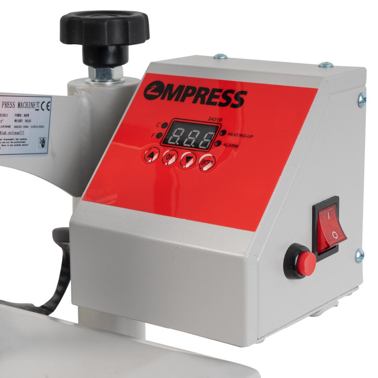 HPN MPress 9" x 12" Swing Away Heat Press
