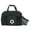Black, variant on Soccer Sports Duffel Bag, Kids 19" Pink Bag, Ball & Water Bottle Compartments