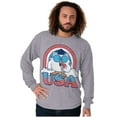 thumbnail image 3 of Tootsie Mr Owl American Patriot USA Long Sleeve TShirt Men Women Brisco Brands S, 3 of 6