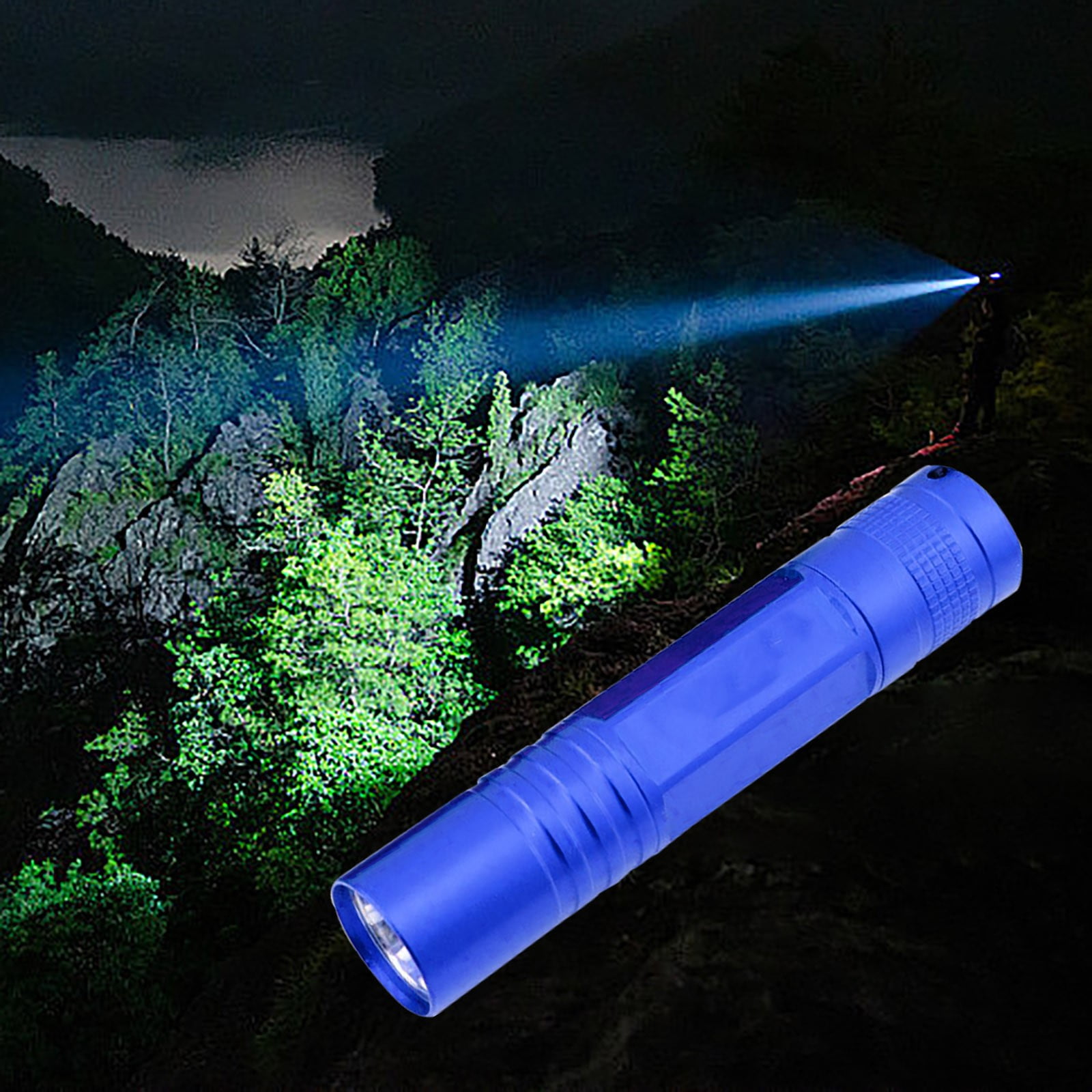 Mini lampe de poche LED rechargeable avec 3 modes, résistante à l'eau