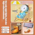 thumbnail image 5 of Nueva linda luz de noche LED para estudiantes, mini lámpara de escritorio LED, lindo soporte para teléfono pequeño, luz de noche con forma de perro/ciervo, soporte para teléfono ajustable, decoraci, 5 of 5