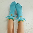 thumbnail image 5 of Okbabeha Animals Socks for Women Adult Girls,Funny Alligator Crocodile Shark Chicken Socks Knitted Christmas Socks Gift, 5 of 7