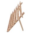 thumbnail image 3 of Wooden Thread Rack, Beechwood Folding Thread Holder 60 Spools Easy Storage  for Embroidery, 3 of 7