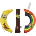 thumbnail image 1 of Catnip Toy Variety ? Cigar & Banana & Rainbow ? Made in, 1 of 6