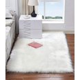 thumbnail image 1 of Alfombra Blanca YONGSHENG Ultrasuave para Decoración del Hogar 90x60cm, 1 of 2