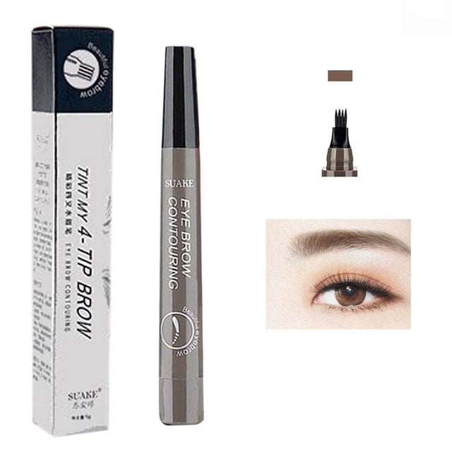 Eyebrow Pen Waterproof Fork Tip Eyebrow Long Lasting 5ml
