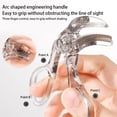 thumbnail image 3 of EKIDAZB Portable Plastic Eyelash Curler for Long-lasting Beautiful Lashes A M Fast J0L7, 3 of 8