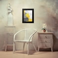 thumbnail image 4 of Urban Epiphany 15x18 Black Modern Framed Museum Art Print Titled - Modern Abstract Yellow Grey 2, 4 of 5