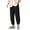 Black, variant on Vedolay Mens Pants Classic Fit Hiking Pants with Pockets 2023 Dark Gray,2XL