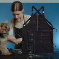 thumbnail image 4 of Delantal Industrial Resistente al Aceite Perfecl Delantal Impermeable Multifuncional Negro, 4 of 8
