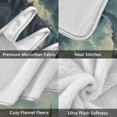 thumbnail image 3 of Yayeee Throw Blanket for Couch Soft Warm 50" x 60" Sofa Chair Bed Decoration, Beige Floating Whale, 3 of 7