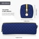 thumbnail image 3 of Fotbe Navy Blue Estuche para Lápices de Cuero con Estampado, Estuche con Cremallera Resistente, Organizador Compacto y Elegante para Papelería, 3 of 7