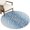 Blue, variant on Black Sheep Skin Round Area Rug 6Ft Washable Circle Rugs for Bathroom Office, Abstract Farmhouse Animal Print Non-Slip Carpet Floor Mats Indoor Outdoor Carpet Runner Aesthetic Home Decor