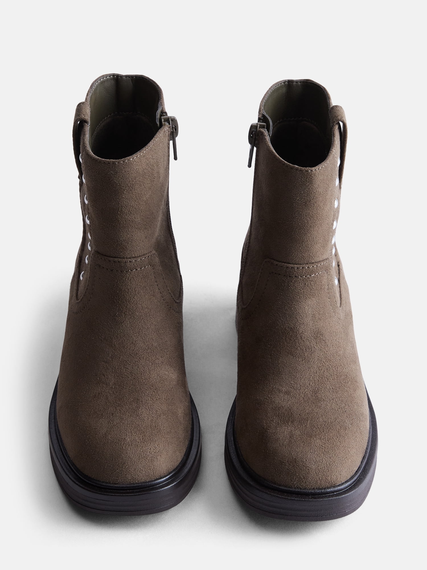 Wonder Nation Girls Studded Chelsea Boots