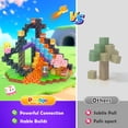 thumbnail image 3 of Bloques magnéticos Playtigo 154PCS Build Mine Magnet World, 3 of 8
