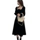 thumbnail image 3 of Vestido de terciopelo de manga larga, vestido largo de terciopelo para mujer, vestido largo de terciopelo, vestido largo de terciopelo, máxima confiabilidad, 3 of 9