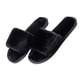 thumbnail image 4 of GOOHOCHY 1 par de pantuflas de felpa antideslizantes con suela blanda para el hogar, color negro, tallas 40-41, 26,5 cm, 9,5 EE. UU., 7 Reino Unido, 41 UE, 10,41 45 pulgadas, 4 of 8
