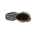 thumbnail image 3 of Roper Girls Glitter Leopard Square Toe Cowboy Mid Calf Boots, 3 of 4