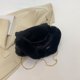 thumbnail image 2 of Bolsa Hobo De Felpa Bolso elegante con cadena para mujer, bolso esponjoso de piel sintética para axila con colgante, bolso para citas para mujer, 2 of 9