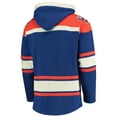 thumbnail image 4 of Men's '47  Royal New York Islanders Superior Lacer Lace-up Hoodie, 4 of 4