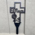 thumbnail image 4 of POINTERTECK Metal Cross Piles Are Inserted For Outdoor Decoration Of Relatives Cemetery Pile, 4 of 4