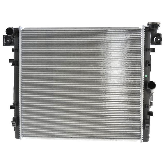 Radiator with Cap - Compatible with 2007 - 2017 Jeep Wrangler V6 2008 2009 2010 2011 2012 2013 2014 2015 2016