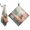 Chinese Towers and Bridges, variant on Haosy 2 Pack Magnetic Golf Towel Absorbent Microfiber Waffle Pattern Carabiner Clip Golf Towel 18" x 18", Lovely Pig with Wheat