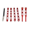 thumbnail image 2 of Varillas de tracción de eje para coche RC 1/12, piezas de repuesto directas, coche RC modificado de alta resistencia Rojo, 2 of 9