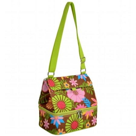 Picnic at Ascot 529-F Lunch Cooler and Container -Floral