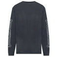thumbnail image 3 of YOUTH MACHINE Mens Black Logo Graphic Long Sleeve Classic Fit Cotton T-Shirt L, 3 of 8